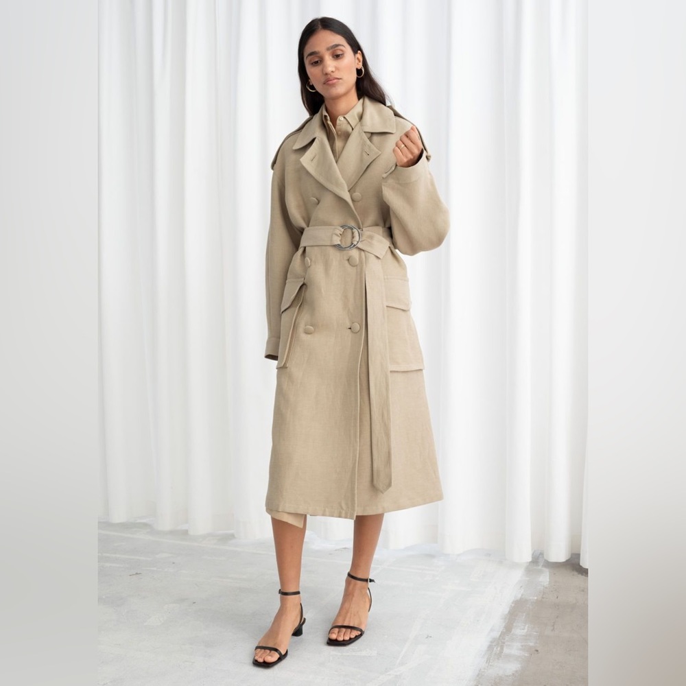 &Other Stories trench coat